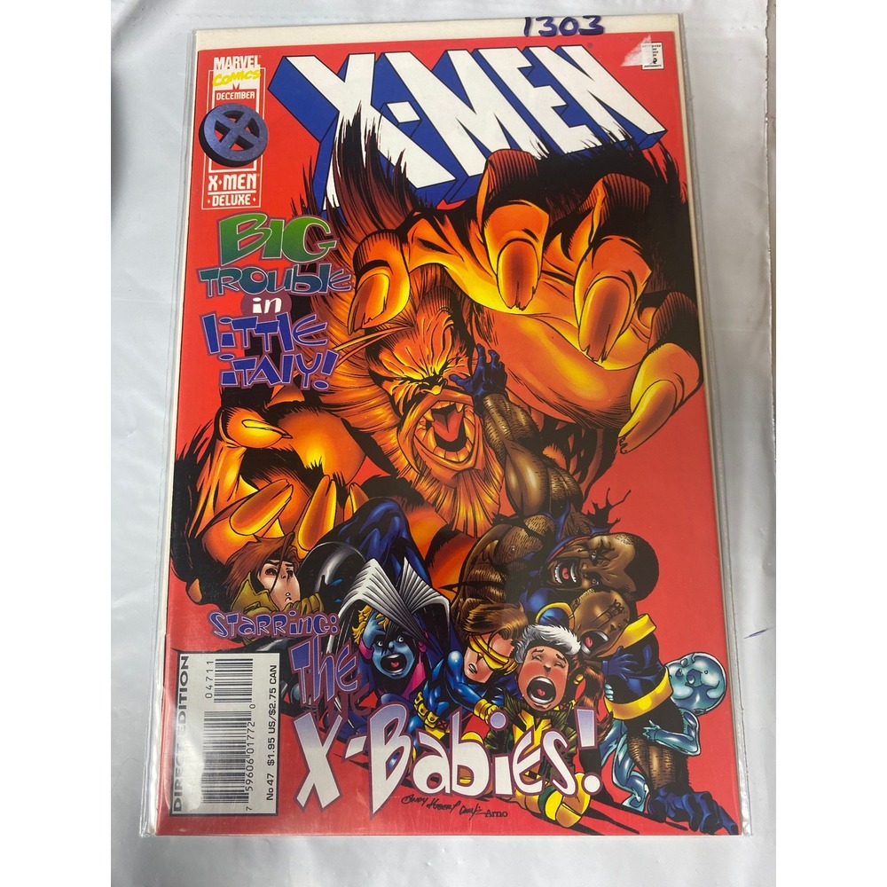 Marvel Comics X-Men #47 December 1995 X-Babies Big Trouble in Little Italy